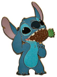 Disney Stitch Eating