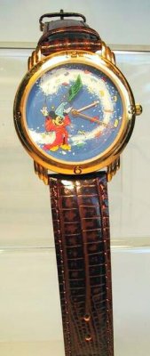 Mickey Mouse as the Sorcerer's Apprentice watch