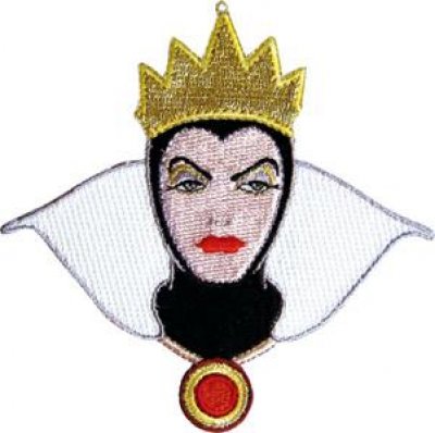 Evil Queen head patch