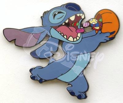 Disney Stitch Eating
