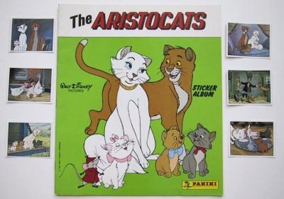 Sticker book for "The Aristocats"
