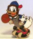 Daisy Duck playing baseball catcher pin