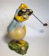 Donald Duck Disney plaster golfing figurine (1940s)