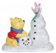 'Frosty Sort of Fun' - Winnie the Pooh & Piglet with Snowman Disney figurine