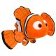 Nemo mini bean bag plush soft toy