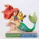 'Fun and Friends' - Ariel and Flounder figurine (Jim Shore Disney Traditions)
