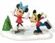 Mickey and Minnie go skating - Mickey and Minnie Mouse miniature figurine (Disney Department 56)