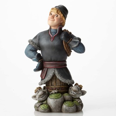 Kristoff and trolls 'Grand Jester' bust (from Disney 'Frozen')