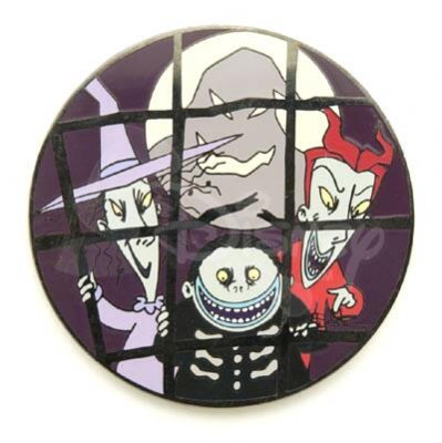 Lock, Shock & Barrel with Oogie Boogie Gomes pin