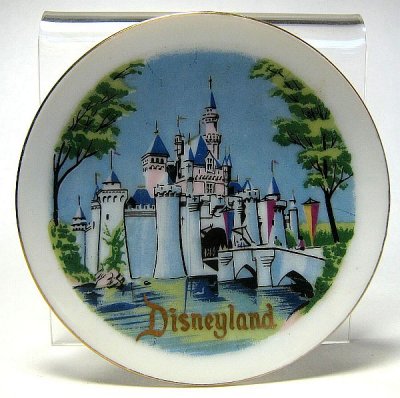Disneyland - Sleeping Beauty Castle miniature decorative plate