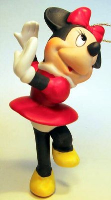 Minnie Mouse dancing Disney ornament