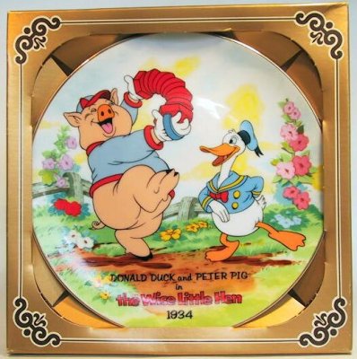 The Wise Little Hen decorative plate from our Other collection | Disney  collectibles and memorabilia | Fantasies Come True