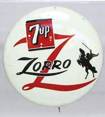 Zorro - 7UP button