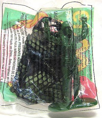 Army toy solider with parachute McDonalds Disney fast food toy