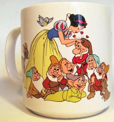 Snow White and the Seven Dwarfs Personalised Coffee Mug
