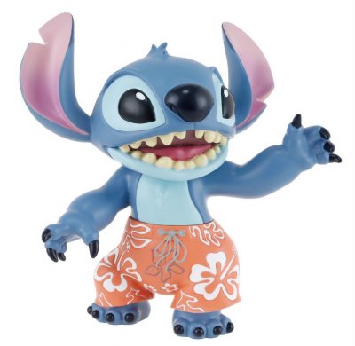 Aloha Hawaiian Stitch in swimming trunks figurine (Disney Showcase Collection)