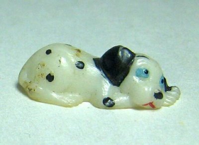 Dalmatian puppy laying down Disneykins miniature figure