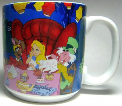 Alice in wonderland mug