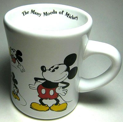 The Many Moods of Mickey mug