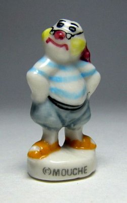 Mr. Smee Disney porcelain miniature figure