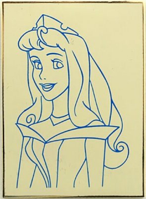 'How to draw Sleeping Beauty' Disney pin