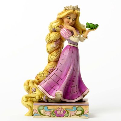 'Loyalty and Love' - Rapunzel and Pascal figurine (Jim Shore Disney Traditions)