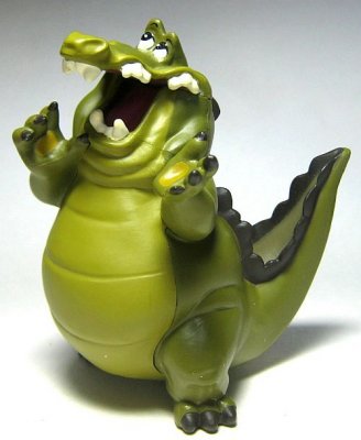 Lewis the alligator Disney PVC figure (glitter)