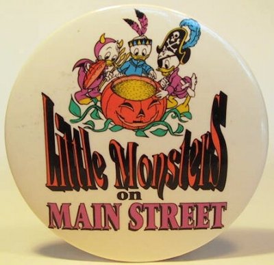 Little Monsters on Main Street button