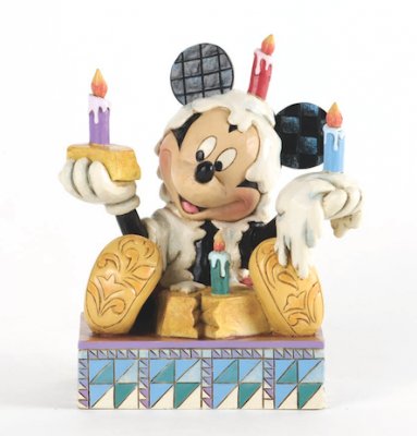 Jim Shore Disney Mickey Mouse Here's To You Happy Birthday 4033281 NRFB RARE 