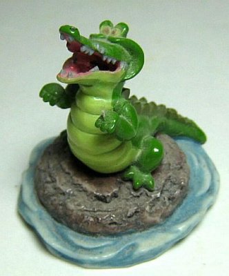 Crocodile (Tick-Tock) figure (Tiny Kingdom, no box)