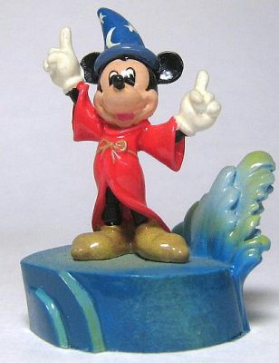 Mickey Mouse as Sorcerer's Apprentice miniature figure (TK)