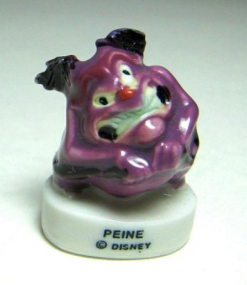Pain Disney porcelain miniature figure