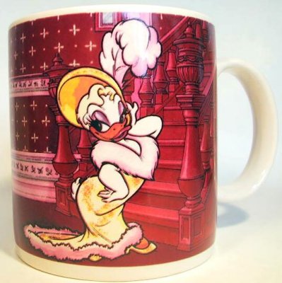 Daisy Duck Mae West coffee mug