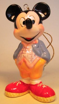 Mickey Mouse as a Mod Disney ornament
