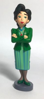 Ming Lee (Mei's mother) PVC figurine (from Disney Pixar 'Turning Red')