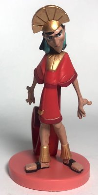 Kuzko PVC figurine, from Disney's 'The Emporer's New Groove'