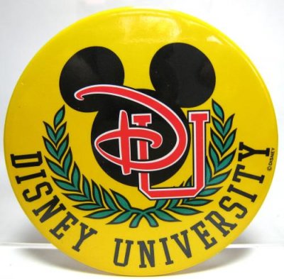 Disney University button