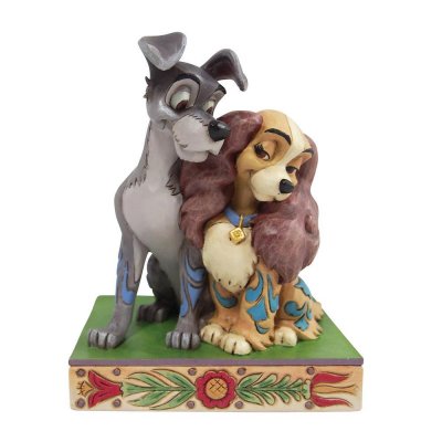 Lady and the Tramp in love figurine (Jim Shore Disney Traditions)