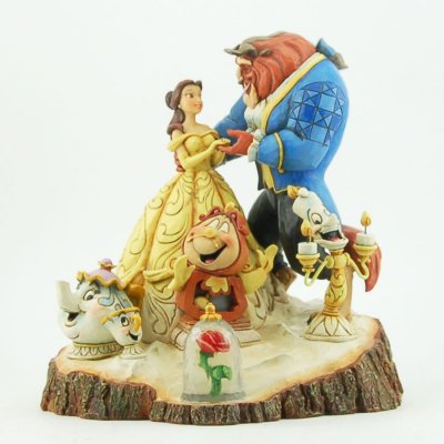'Tale As Old As Time' - Beauty and the Beast 'Carved by Heart' figurine (Jim Shore Disney Traditions)