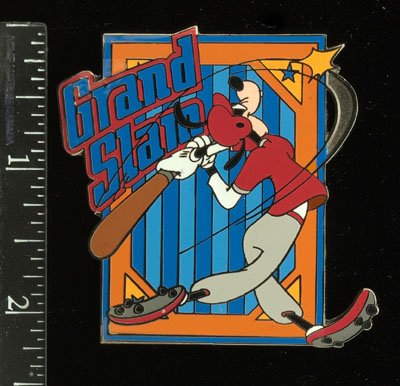 Goofy baseball Grand Slam Disney pin