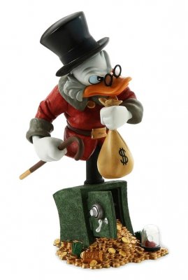 Uncle Scrooge McDuck 'Grand Jester' bust