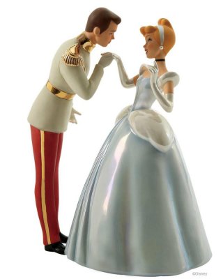 'Royal Introduction' - Cinderella and Prince Charming figurine (WDCC)