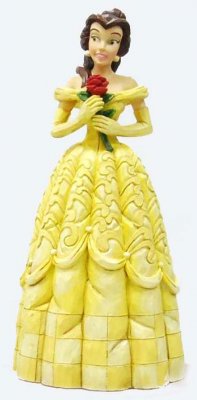 Beauty comes from within Belle musical figure (Jim Shore, Sonata series)