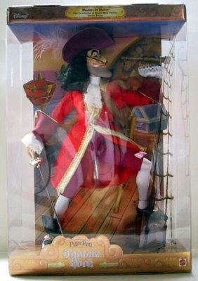 Captain Hook limited edition Disney doll