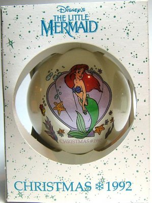 Ariel glass ball ornament (1992)