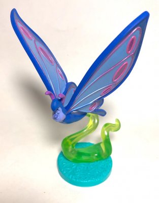 Caterpillar as a butterfly Disney PVC figurine (2021) ('Alice in Wonderland')