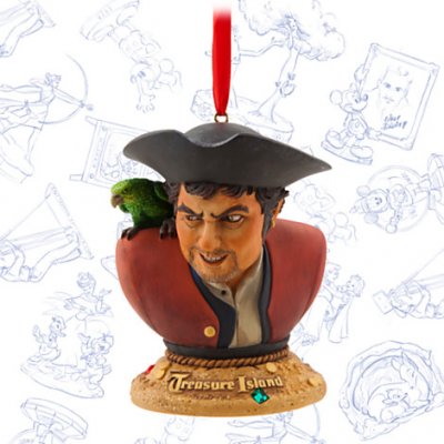 Treasure Island limited edition Disney sketchbook ornament (2015)