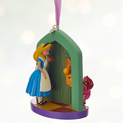 Alice in Wonderland sketchbook Disney ornament (2016)