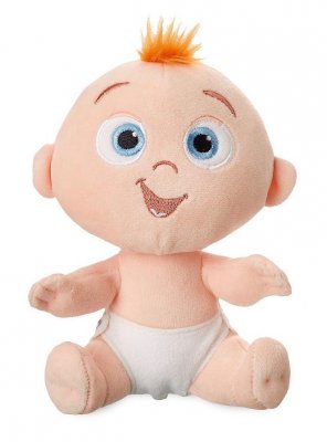 Jack-Jack Parr mini bean bag plush soft toy doll, from Disney/Pixar's 'The Incredibles 2'