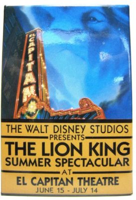 Lion King Summer Spectacular at the El Capitan Theatre button
